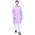 PrintCultr Men Purple Cotton Blend Kurta Pyjama Set
