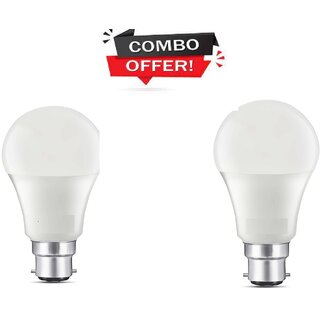 Combo of 2 My Chetan 9 W Round 2 Pin Led Bulb (White)(153489604)