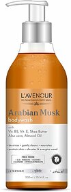 L'avenour Arabian Musk Body Wash for Deep Cleansing | SLS & Paraben Free Shower Gel (300 ml)