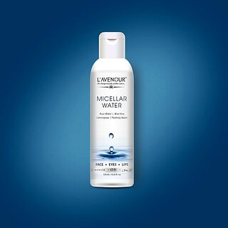 L'avenour Micellar Water for Deep Cleansing For Face, Eyes & Lips | SLS & Paraben Free Makeup Remover (125 ml)