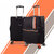 Timus Sportive Soft Sided Premium Polyester 8 Wheels with 360 Degree Rotational Small Cabin Trolley Bagin Built TSA Loc