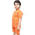 Kid Kupboard Cotton Boys T-Shirt and Short Set, Orange, Half-Sleeves, 5-6 Years KIDS6716