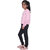 Kid Kupboard Cotton Girls Sweatshirt, Light Pink, Full-Sleeves, 8-9 Years KIDS6730