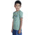Kid Kupboard Cotton Boys T-Shirt, Green, Half-Sleeves, 6-7 Years KIDS6750