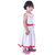 Kid Kupboard Cotton Girls A-Line Frock, White, Sleeveless, 5-6 Years KIDS6780