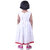 Kid Kupboard Cotton Girls A-Line Frock, White, Sleeveless, 5-6 Years KIDS6780