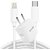 Digimate DG-ADP-1004 20W Charger with Lightning Cable – Compatible with iPhone 13/14 Series (White)