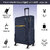 Timus Nexon 78 cm Soft Trolley Luggage Bag  Stylish Travel Luggage for Men and Women   Check-in Travel Luggage  Suitc
