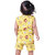 Kid Kupboard Cotton Baby Girls T-Shirt and Short Set, Yellow, Sleeveless, 2-3 Years KIDS6790