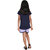 Kid Kupboard Cotton Girls T-Shirt and Short Set, Multicolor, Half-Sleeves, 9-10 Years KIDS6795