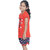 Kid Kupboard Cotton Girls T-Shirt and Short Set, Multicolor, Half-Sleeves, 7-8 Years KIDS6796