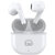 EKKO Earbeats T02 True Wireless Earbuds: 10MM Drivers, Mass Bass, Bluetooth 5.0, Ultimate Comfort, 3-Hour Playback (White)