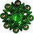 Large Blue Metal Spinner Toy  New Design Fidget Spinner for Stress Relief and Fun (Pack of 1)