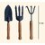 Minha Gardening Tools, Garden Tools, (Trowel, Hand Cultivator, Garden Fork), Home Gardening Tools