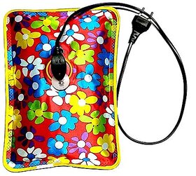 Hot Water Bag For Pain Relief Electric Heating Pad for Back Pain, Period Cramps (Assorted Color)