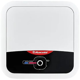 Racold 15L Storage Water Geyser (Omnis R 2kW With Children Care Mode  with Free Standard Installation and Pipes, Black)