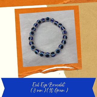 VSP VASTU SAMADHAN - 265 Evil Eye Bracelet for Protection and Attract Positive Energy ( 8 mm ) ( 10 gm )