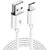 USB to Type C Charging Cable  Ultra fast charging  Sync Data Cable Compatible with All Smartphones (1 Meter, White)