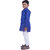 Kid Kupboard Cotton Boys Kurta and Pyjama Set, Multicolor, Full-Sleeves, 7-8 Years KIDS6826