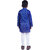 Kid Kupboard Cotton Boys Kurta and Pyjama Set, Multicolor, Full-Sleeves, 7-8 Years KIDS6826
