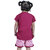 Kid Kupboard Cotton Girls T-Shirt and Short Set, Multicolor, Half-Sleeves, 5-6 Years KIDS6832