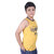 Kid Kupboard Cotton Boys T-Shirt, Yellow, Sleeveless, 8-9 Years KIDS6843