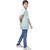 Kid Kupboard Cotton Boys T-Shirt, Light Blue, Half-Sleeves, 10-11 Years KIDS6848
