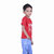 Kid Kupboard Cotton Boys T-Shirt, Red, Half-Sleeves, 7-8 Years KIDS6851