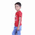 Kid Kupboard Cotton Boys T-Shirt, Red, Half-Sleeves, 7-8 Years KIDS6851