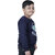 Kid Kupboard Cotton Boys Sweatshirt, Dark Blue, Full-Sleeves, 7-8 Years KIDS6862