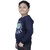 Kid Kupboard Cotton Boys Sweatshirt, Dark Blue, Full-Sleeves, 7-8 Years KIDS6862