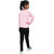 Kid Kupboard Cotton Girls Sweatshirt, Light Pink, Full-Sleeves, 7-8 Years KIDS6868