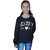 Kid Kupboard Cotton Girls Sweatshirt, Dark Blue, Full-Sleeves, 8-9 Years KIDS6870