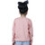 Kid Kupboard Cotton Girls Sweatshirt, Peach, Full-Sleeves, 7-8 Years KIDS6872