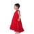 Kid Kupboard Cotton Baby Girls A-Line Frock, Light Red, Sleeveless, 3-4 Years KIDS6876