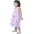 Kid Kupboard Cotton Baby Girls A-Line Frock, Light Pink, Sleeveless, 3-4 Years KIDS6878