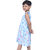 Kid Kupboard Cotton Girls A-Line Frock, Light Blue, Sleeveless, 7-8 Years KIDS6880