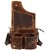 WILD HOOK Genuine Leather Messenger Bag