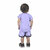 Kid Kupboard Cotton Baby Girls T-Shirt and Short Set, Multicolor, Half-Sleeves, 3-4 Years KIDS6887