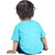 Kid Kupboard Cotton Baby Boys T-Shirt, Light Blue, Half-Sleeves, 9-12 Months KIDS6897