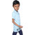 Kid Kupboard Cotton Boys T-Shirt, Light Blue, Half-Sleeves, 7-8 Years KIDS6908