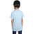 Kid Kupboard Cotton Boys T-Shirt, Light Blue, Half-Sleeves, 7-8 Years KIDS6908