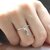 S925 silver small water droplets ring size adjustable Gift For Love
