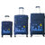 Salsa Plus 58 cm, 68cm  78cm - Soft Luggage Trolley Bags Combo Set 3 - Soft Spinner Wheels Cabin and  Check-In Size Tro