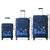 Salsa Plus 58 cm, 68cm  78cm - Soft Luggage Trolley Bags Combo Set 3 - Soft Spinner Wheels Cabin and  Check-In Size Tro