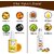 COCOBEE Keratin Argan Hair Serum 100ml  Vitamin C Face Serum 30ml - Hair Repair  Skin Brightening