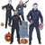 Halloween Michael Myers Laurie Strode PVC Action Figure Collectible Model Toys dolls Gifts (C)