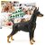 DIY Pet Dog Models Hand Made Animal Plastic Action Figures Collection Model Doll Educational Toy for Children Gift (Rottweiler attack)