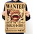 New Anime One Piece Luffy 3 Billion Bounty Wanted Posters Four Emperors Kid Action Figures Vintage Wall Decoration Poster Toys (Kidd)