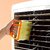 1/2/3/4pcs Convenient Microfibre Venetian Blind Blade Cleaner Window Air Conditioner Duster Cleaning Brush Cleaning Supplies (Yellow, 1PCS)